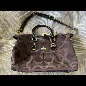 Brown Coach purse